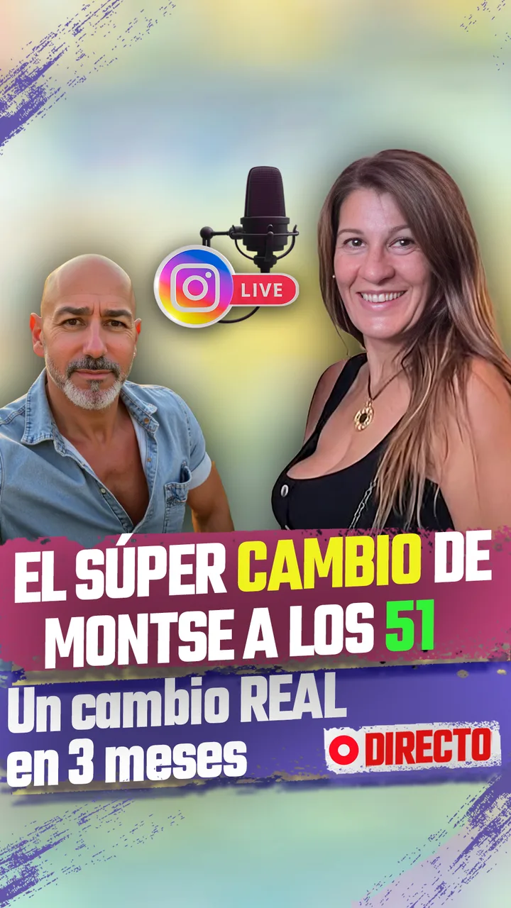 Montse durante su entrevista